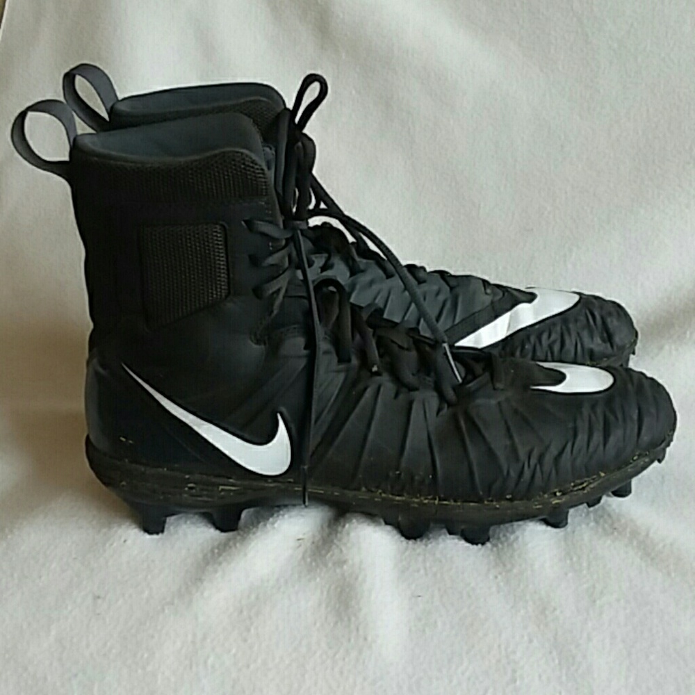 NIKE High Top Force Savage Cleats Size 13